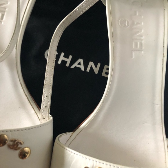 Chanel sandals 👠 limited. sz 39 serial # posted - Picture 4 of 8